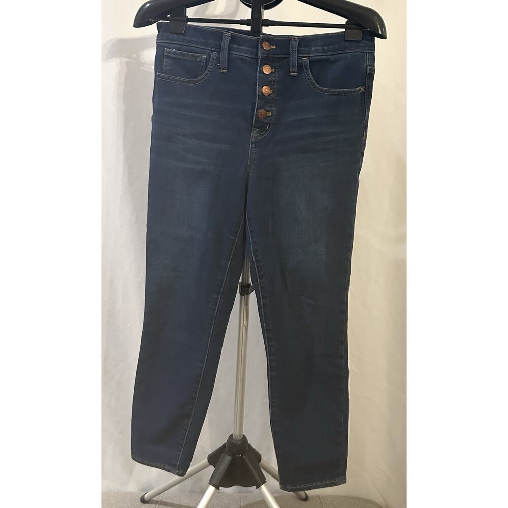 Madewell 10" High Rise Skinny Denim Jeans size 29
